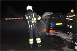 Prio 1 Brand Wegvervoer Auto Mienskerwei Eastermar